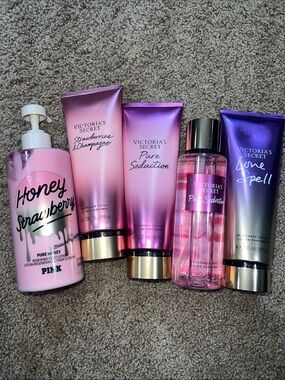 Victoria's Secret & PINK Lotion & Mist Sprays Bundle